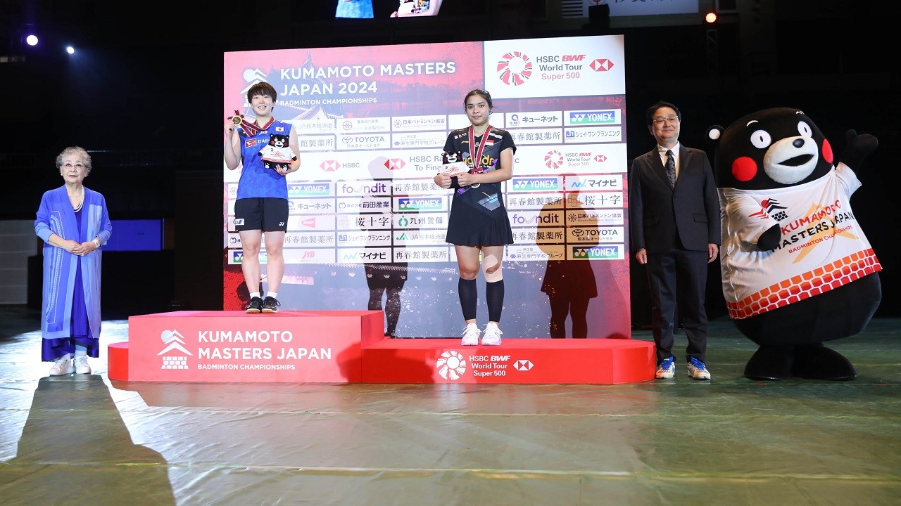 Gregoria Mariska Tunjung Raih Runner-up Kumamato Masters 2024 Usai Takluk di Tangan Wakil Tuan Rumah
