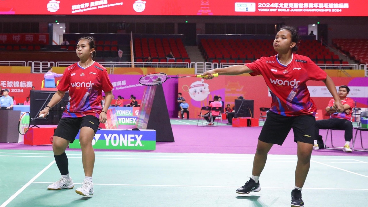 Indonesia Juara Piala Suhandinata 2024, Acungan Jempol untuk Ganda Putri Belia Isyana/Rinjani