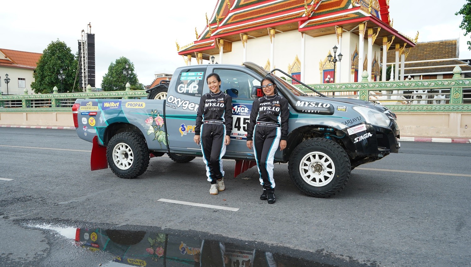 Kado HUT RI ke-79, Duo Srikandi Lody Natasha-Sasty Laksamana Kembali Ukir Jejak Manis di AXCR 2024