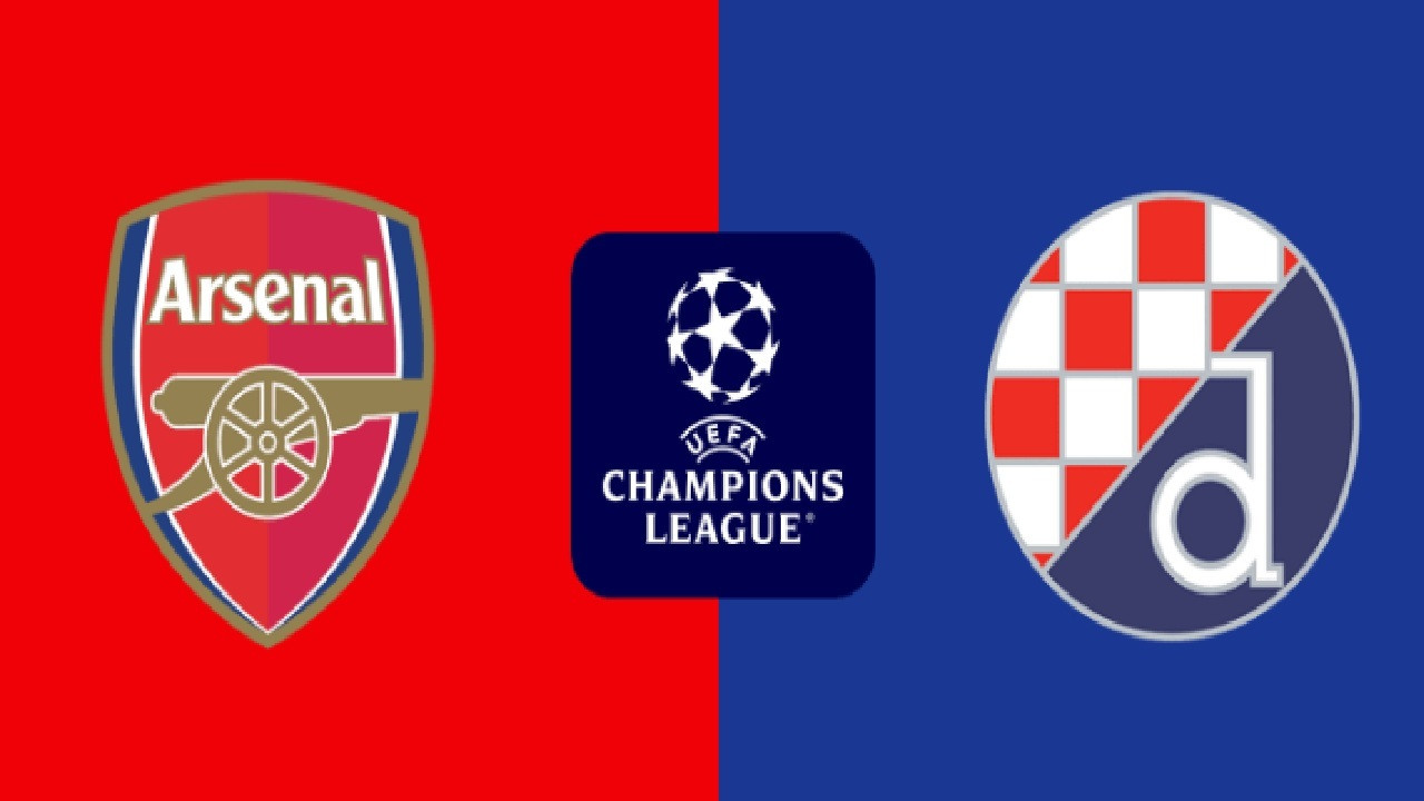 Streaming Arsenal vs Dinamo Zagreb di Liga Champions 2024/25