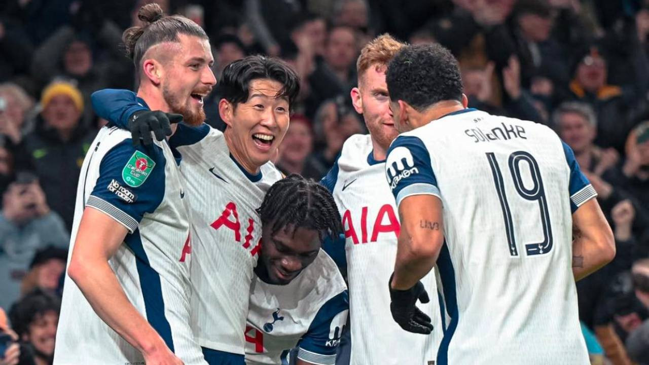 Head to Head Tottenham vs Wolves di Liga Inggris 2024/25