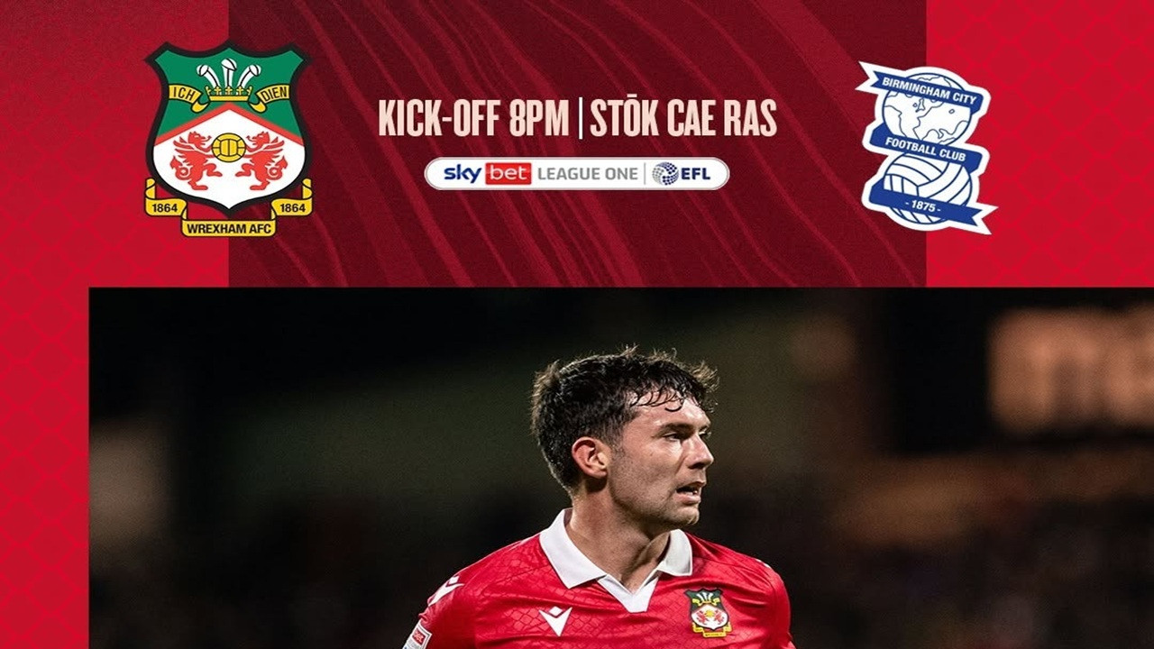 Susunan Pemain Wrexham vs Birmingham di Liga Satu Inggris 2024/25