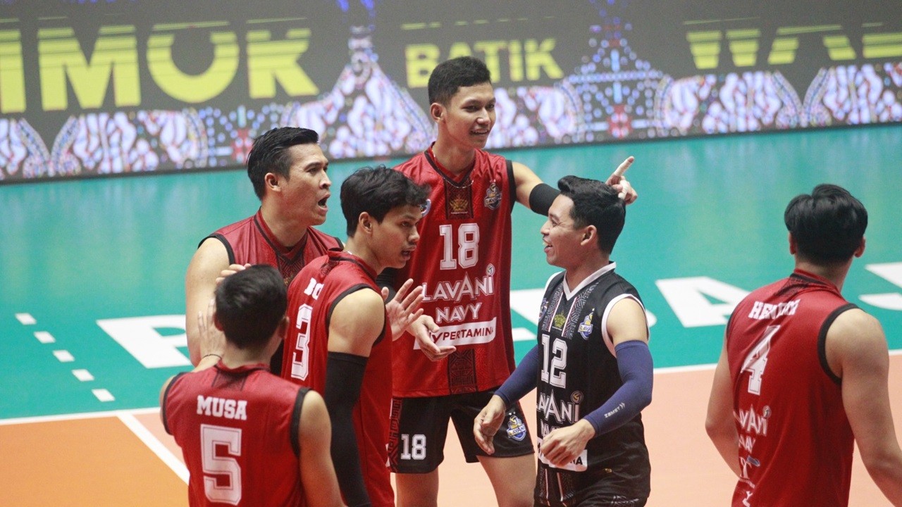 Sapu Bersih Laga Final Four Livoli Divisi Utama 2024, LavAni Navy Melenggang ke Grand Final