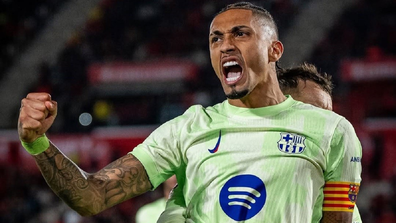Mallorca vs Barcelona: Raphinha Akui Blaugrana Belum Maksimal Meski Pesta Gol