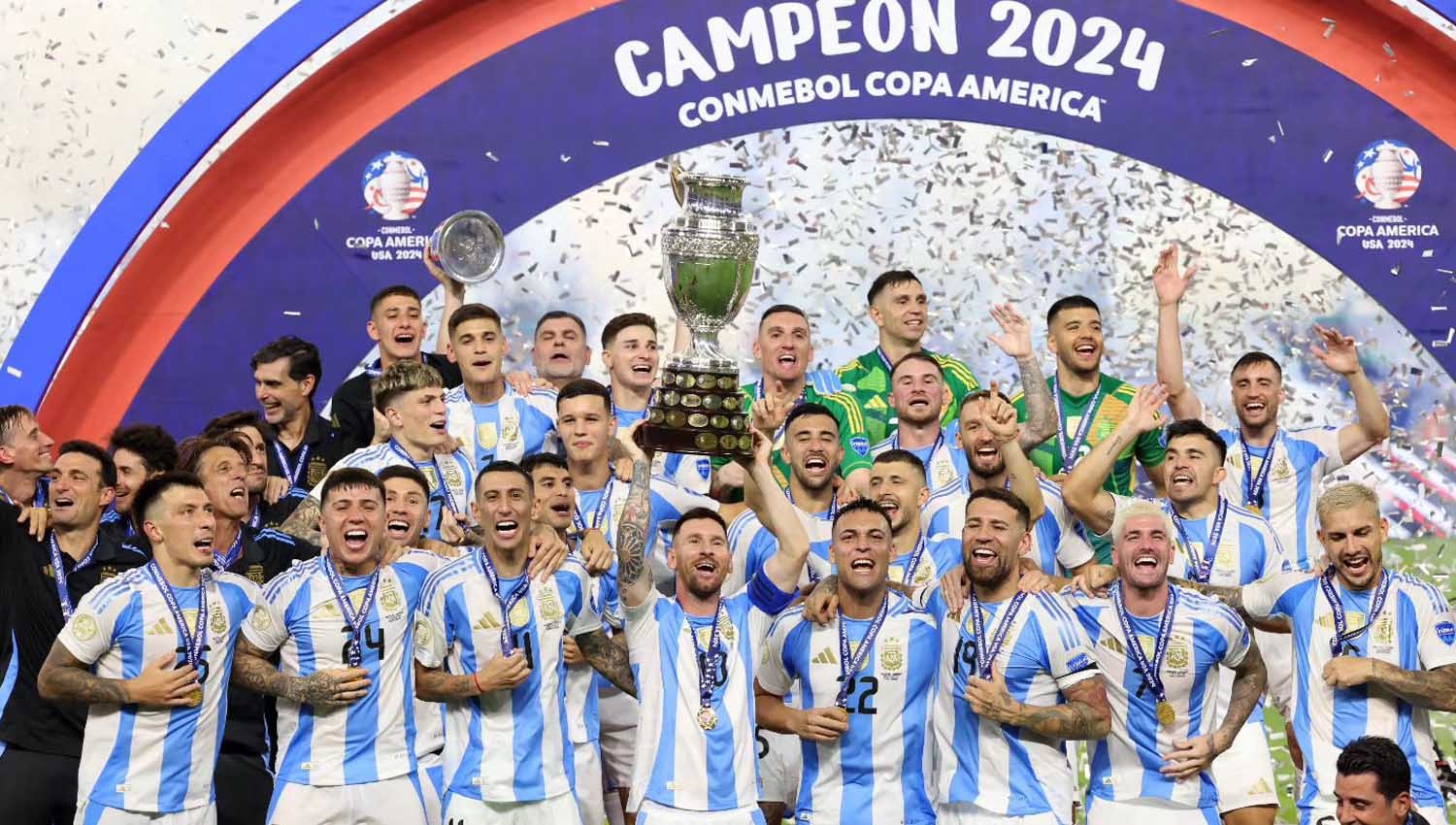 Final Copa America 2024 Hasil Argentina vs Kolombia: Lautaro Martinez Bawa Albiceleste Juara!