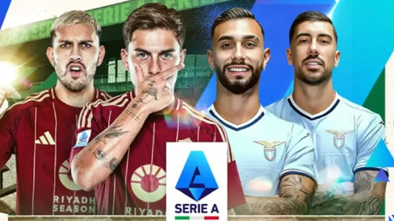 Klasemen Liga Italia Pekan 19 2024/25 - Persaingan AS Roma vs Lazio