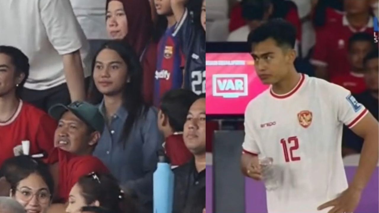 Azizah Salsha ke GBK Tanpa Pakai Jersey Pratama Arhan di Laga Indonesia vs Australia, Ada Perbedaan