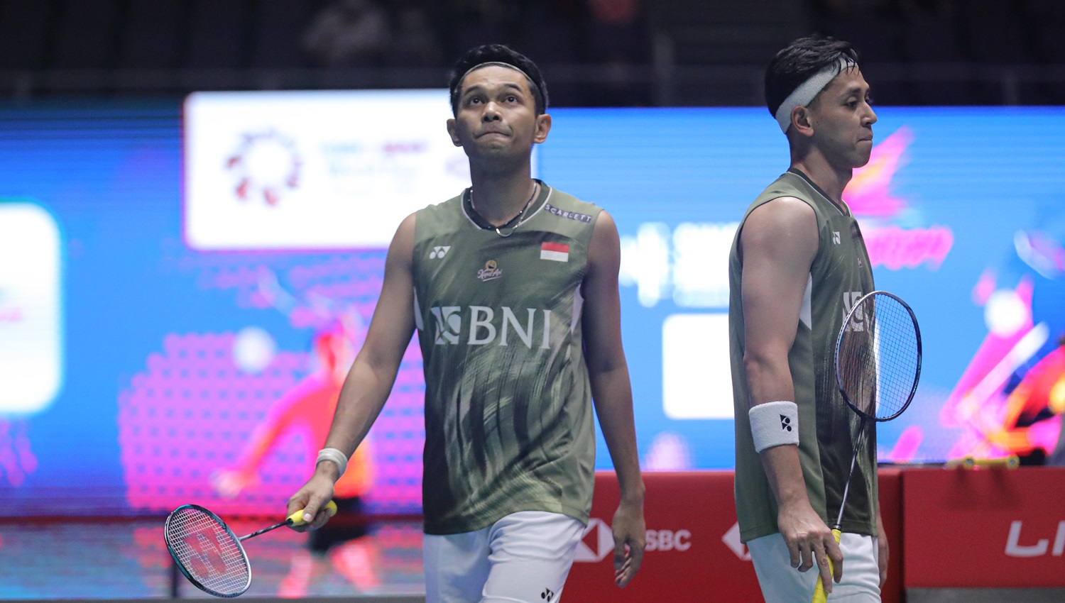 Gagal Juara Singapore Open, Fajar/Rian Janji Bangkit di Istora Senayan Saat Indonesia Open 2024