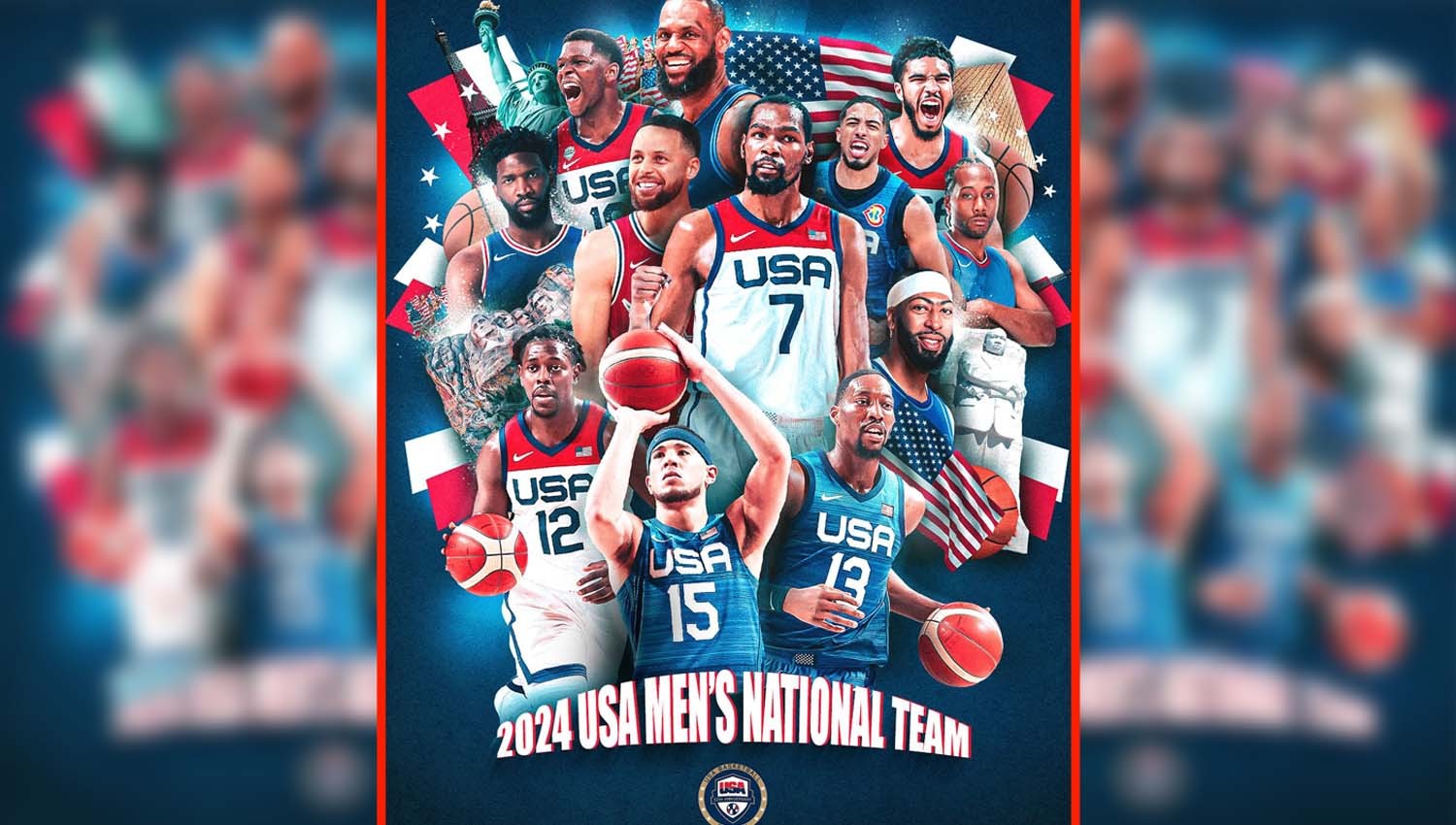 Roster Terbaru Timnas Basket Amerika Serikat, Derrick White Gantikan Kawhi Leonard