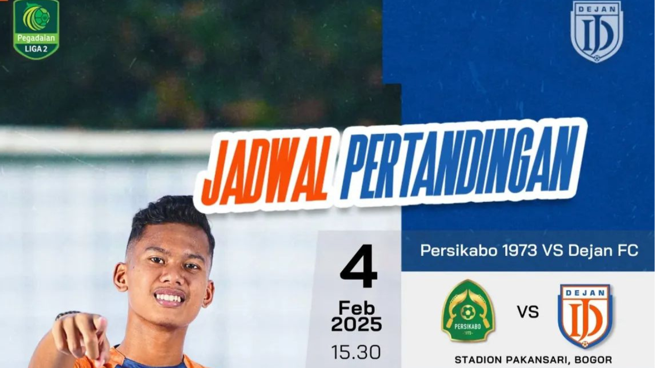 Tempat Menonton Persikabo 1973 vs Dejan di Liga 2 2024/25