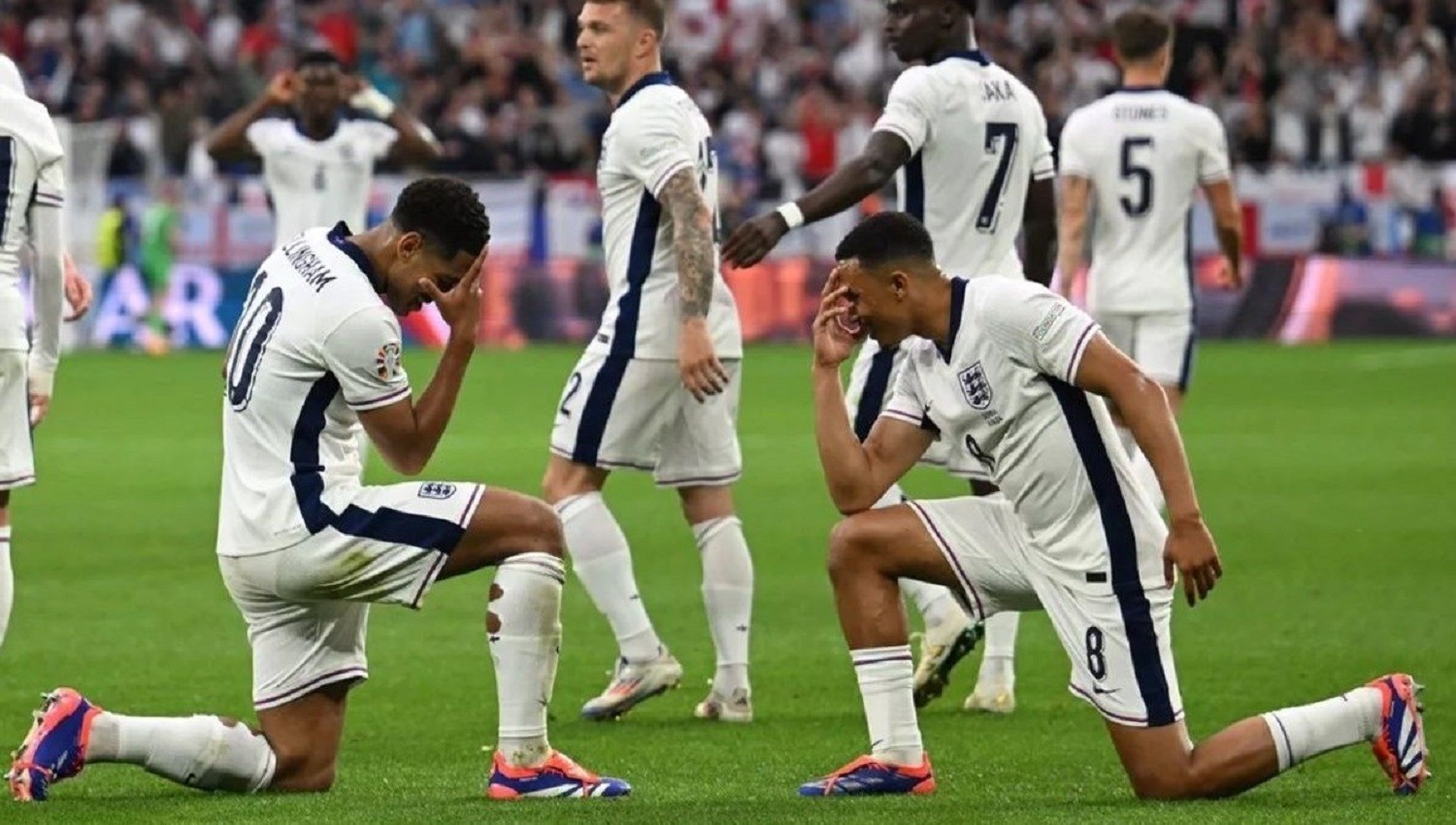 Selebrasi Jude Bellingham Viral Usai Bobol Gawang Serbia, Ternyata Punya Makna Mendalam