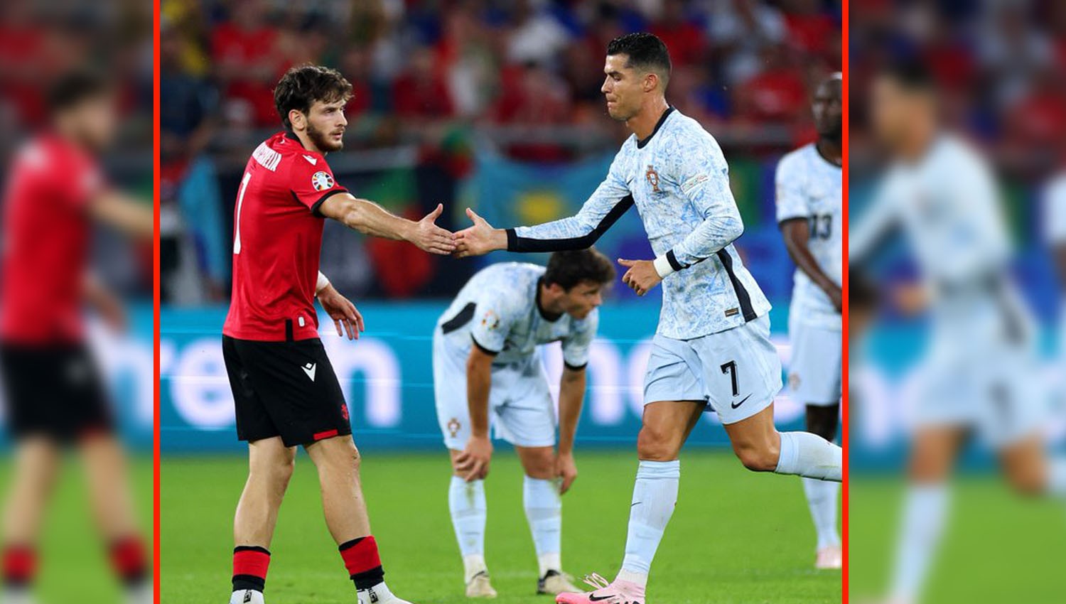 Euro 2024, Batal Selebrasi dengan Georgia, Kvaratskhelia Pilih Hibur Ronaldo