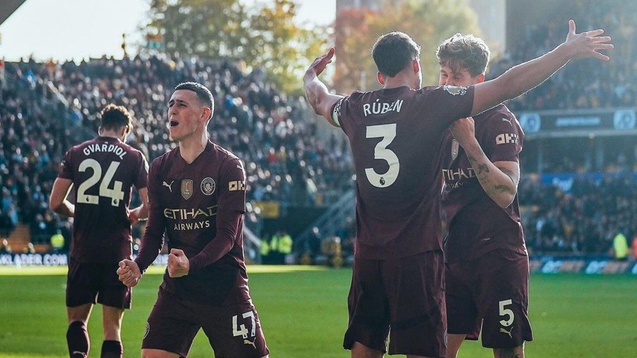 Manchester City Catat Rekor Tak Terkalahkan Baru di Liga Inggris Usai Kekangi Wolves