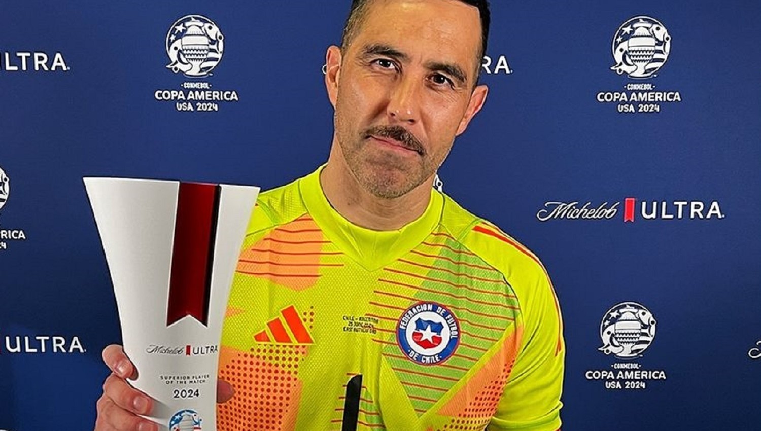 Copa America 2024: Bravo Tampil Apik Meski Chile Kalah dari Argentina, Dapat MOTM!