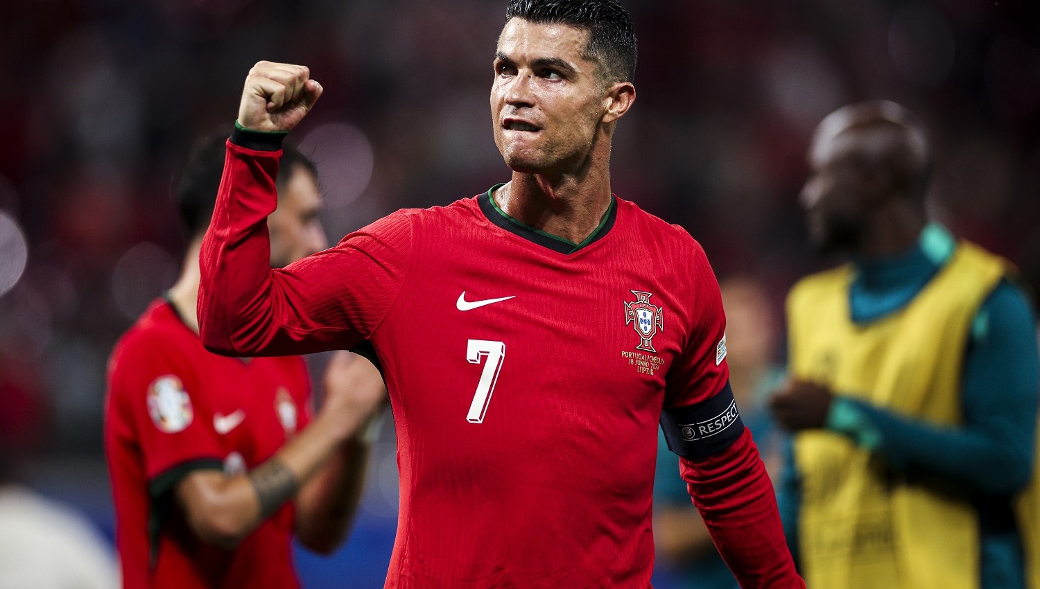 Cristiano Ronaldo Sempat Ucap 'Bismillah' Sebelum Tendangan Bebas ke Gawang Ceko?