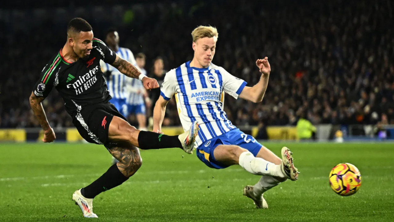 Hasil Brighton vs Arsenal di Liga Inggris - Laga Sengit Tanpa Pemenang