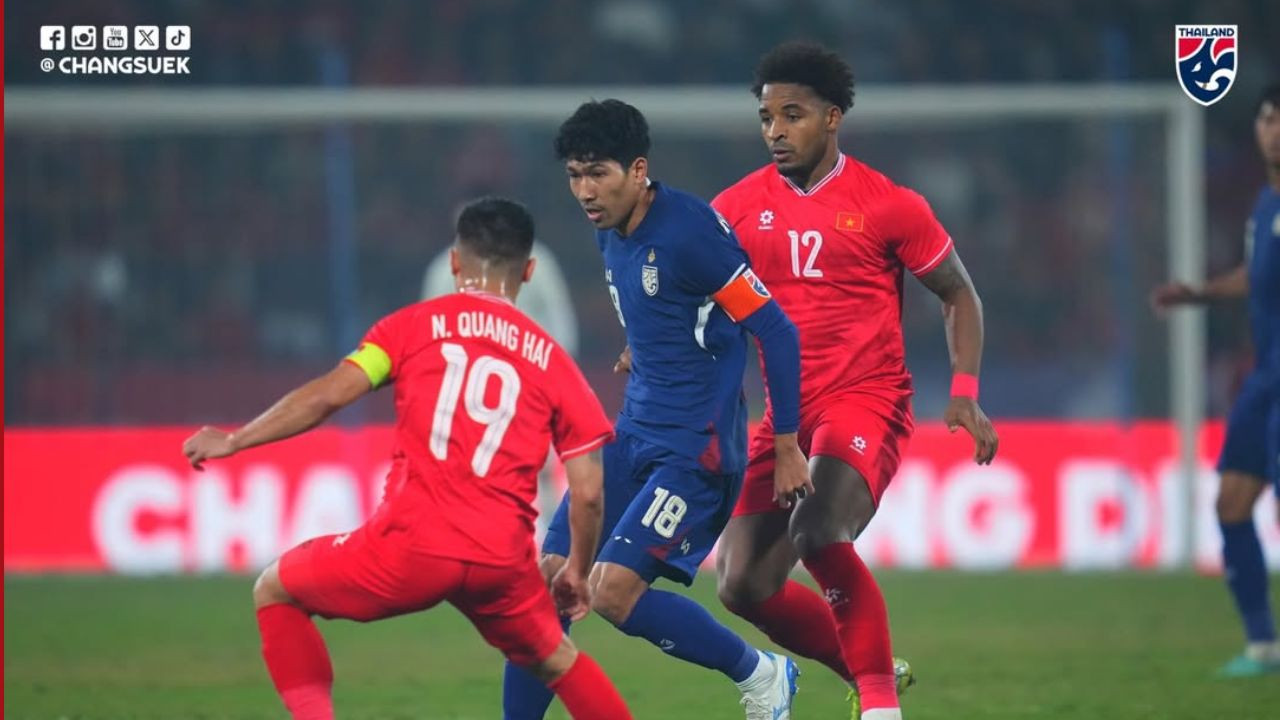 Susunan Pemain Tim Nasional Sepak Bola Thailand vs Tim Nasional Sepak Bola Vietnam