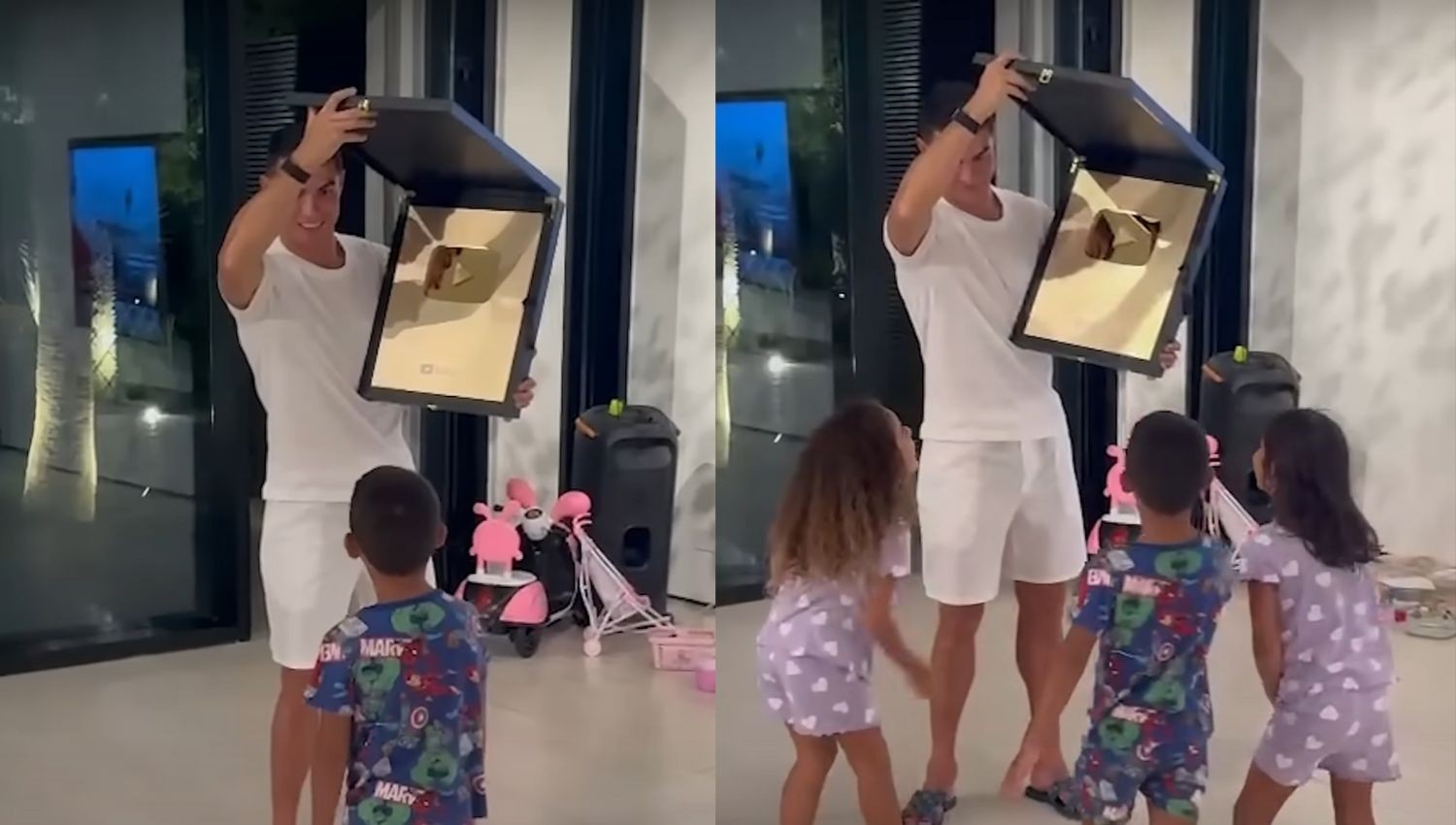 Channel YouTube Cristiano Ronaldo Tembus Lebih dari 1 Juta Subscriber dalam 1,5 Jam, Dapat Golden Play Button