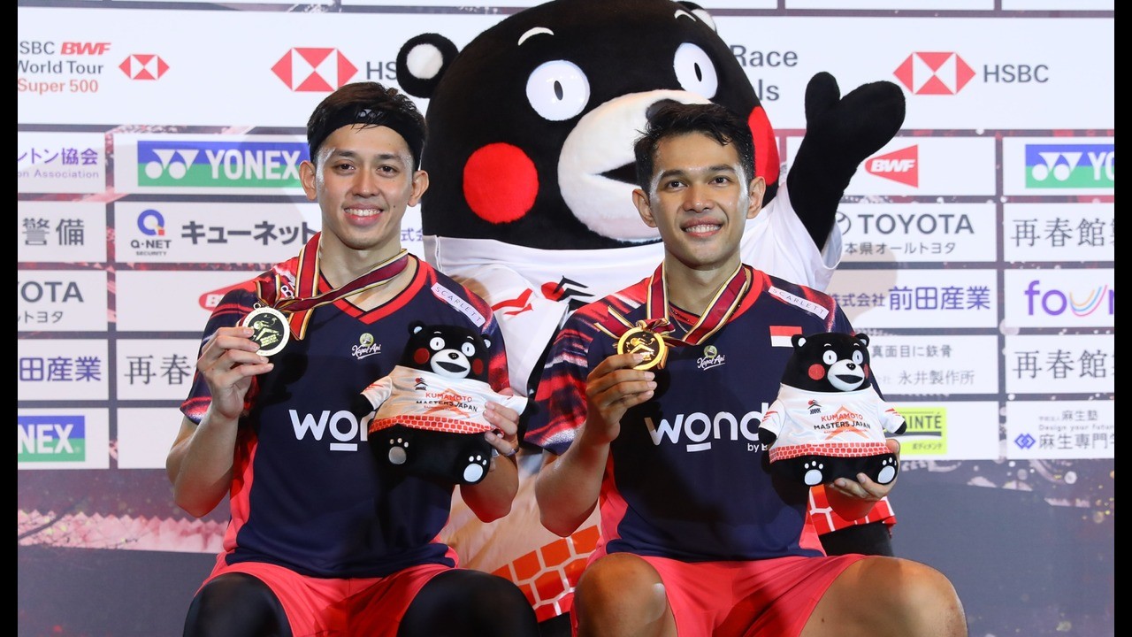 Fajar/Rian Juara Kumamoto Masters 2024 Usai Taklukkan Wakil Jepang, Ingin Balas Kekalahan Timnas