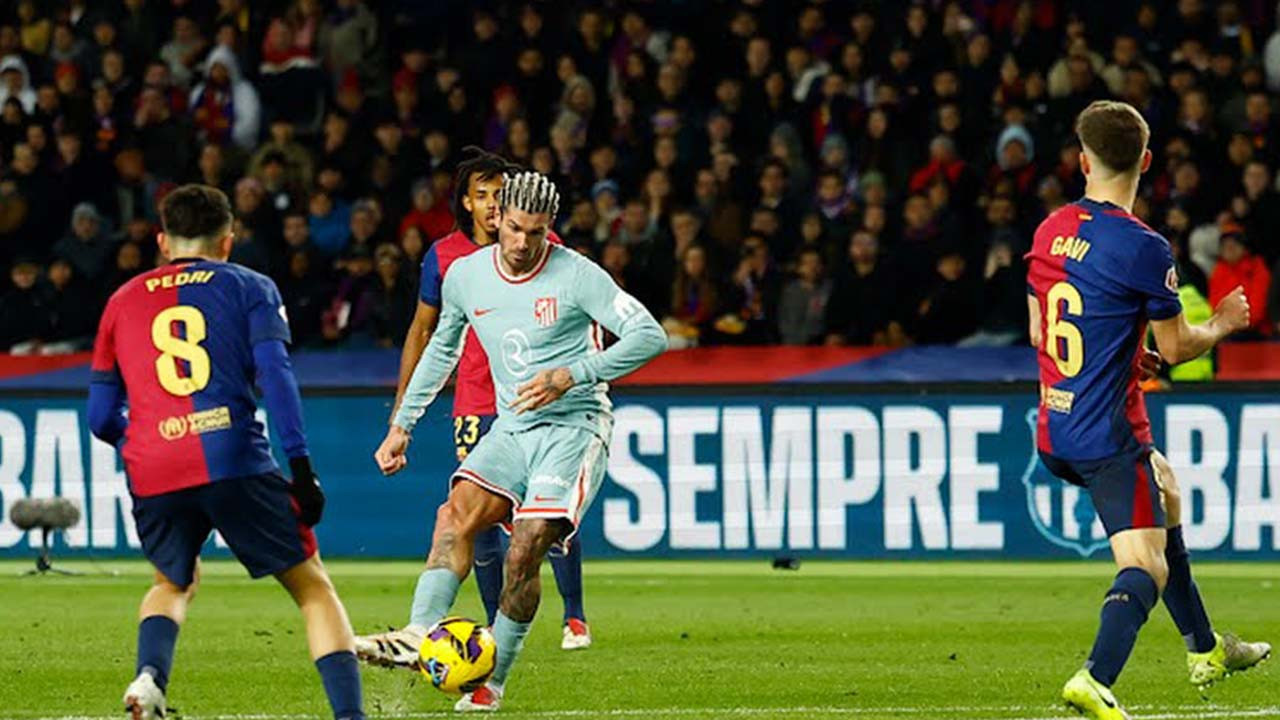 Hasil Barcelona vs Atletico Madrid di Liga Spanyol - Keok 1-2, Blaugrana  Dikudeta Los Colchoneros