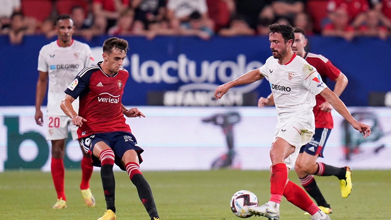 Head to Head Sevilla vs Osasuna di Liga Spanyol 2024/25