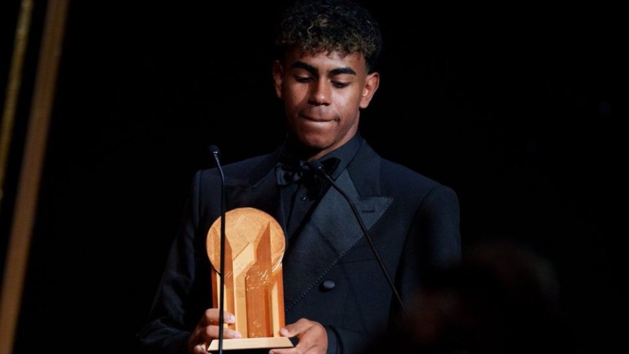 Sah! Lamine Yamal Raih Kopa Trophy 2024, Langsung Cetak Rekor
