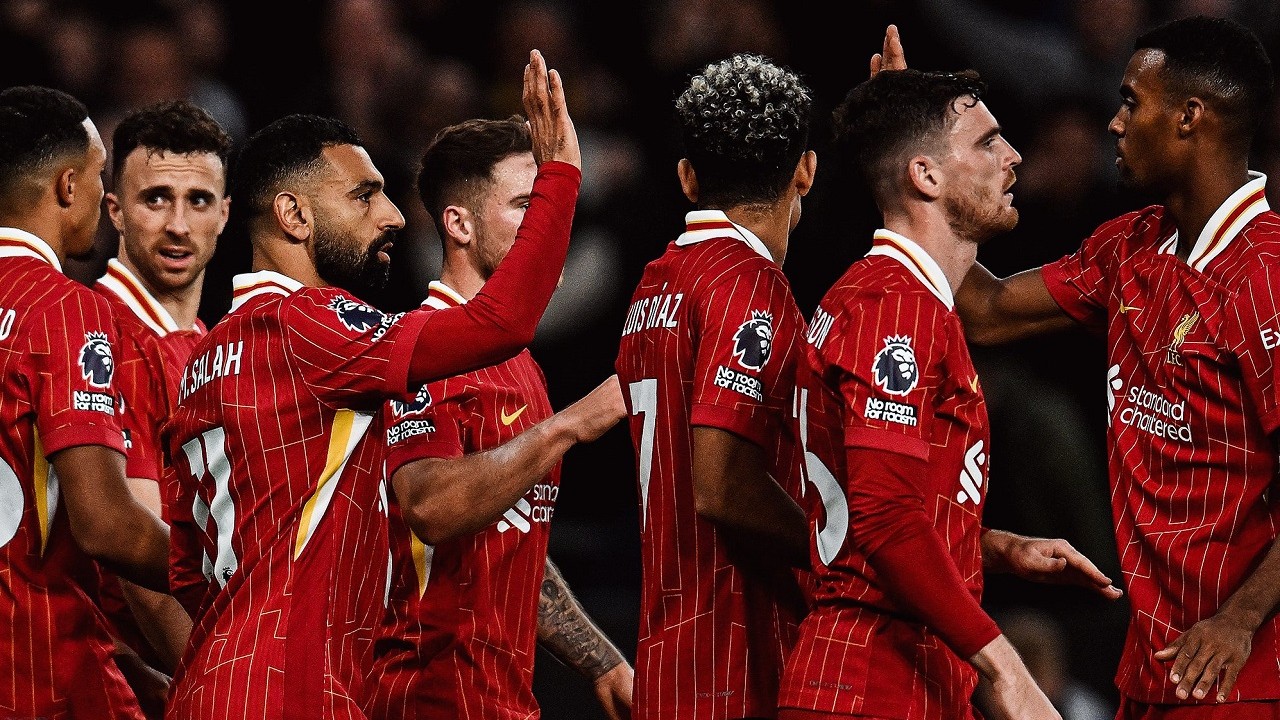 Liverpool Jadi Tim Pertama Raih 5 Kemenangan di Liga Inggris, Wolverhampton Jadi Korban