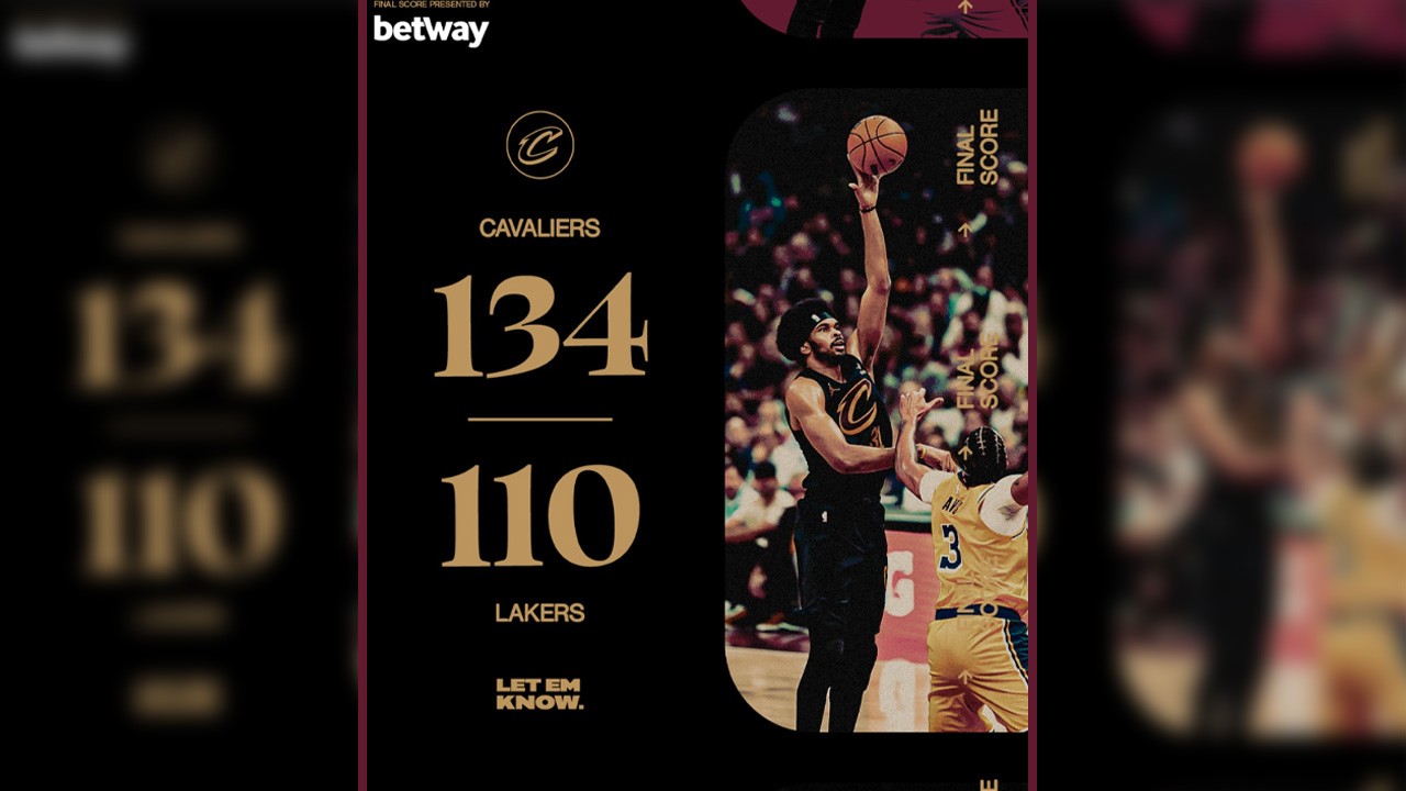Bantai LA Lakers 24-0, Cleveland Cavaliers Catatkan 5 Kemenangan Beruntun