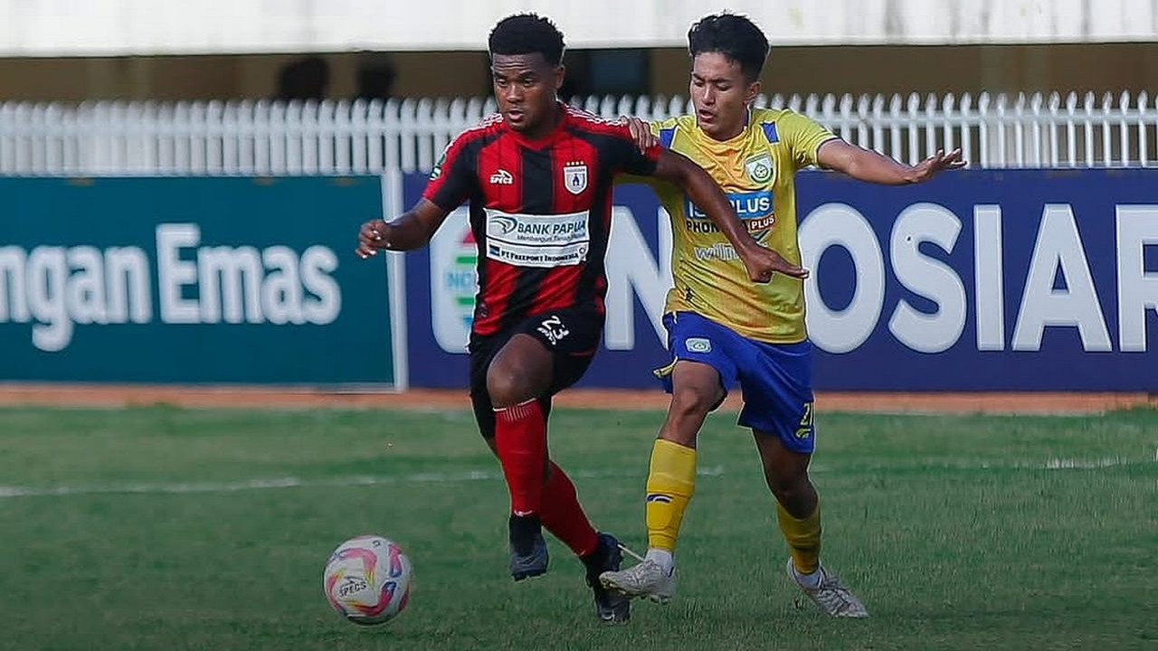 Hasil Persipura Jayapura vs Gresik United di Liga 2 2024/25 - Mutiara Hitam Hajar Laskar Joko Samudro