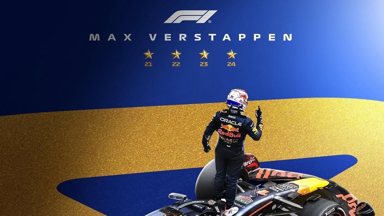 Selamat! Max Verstappen Juara F1 Keempat Kalinya di GP Las Vegas