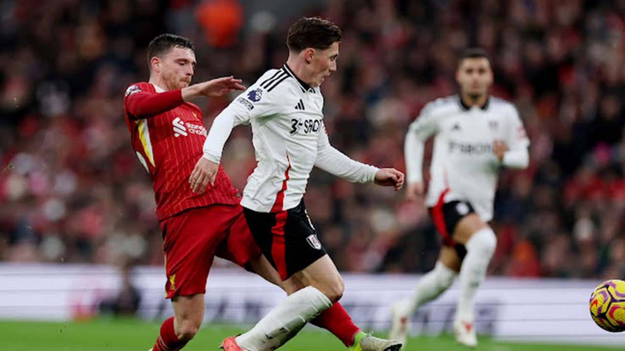 Hasil Liverpool vs Fulham di Liga Inggris - The Reds Terhindar dari Kekalahan