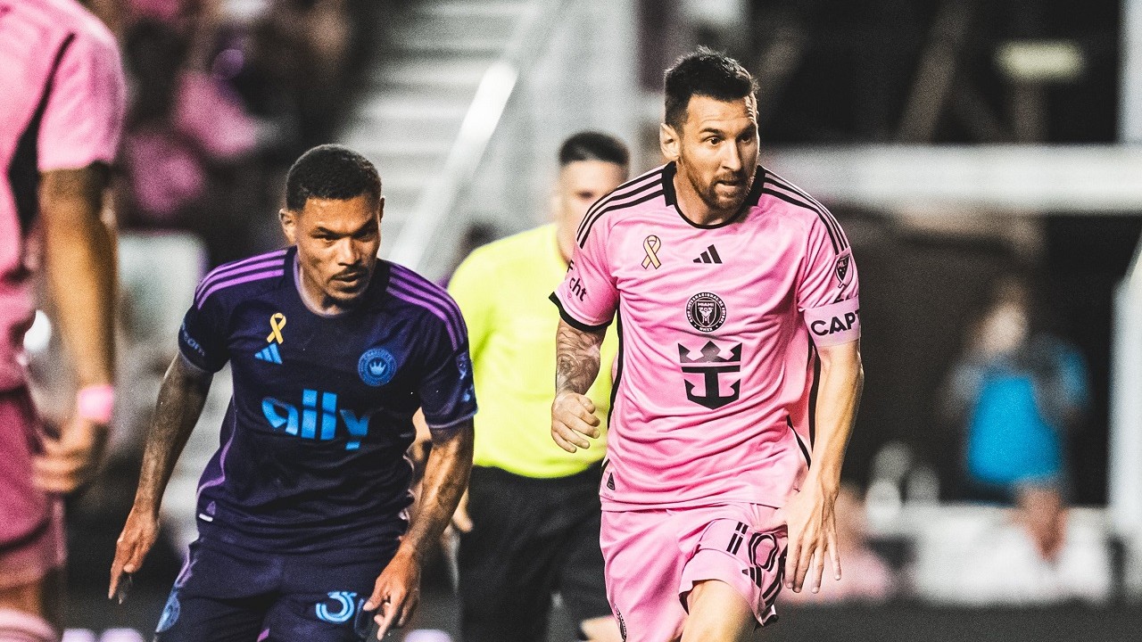 Inter Miami vs Charlotte: Lionel Messi Jadi Pahlawan, Gol Spektakulernya Selamatkan The Herons