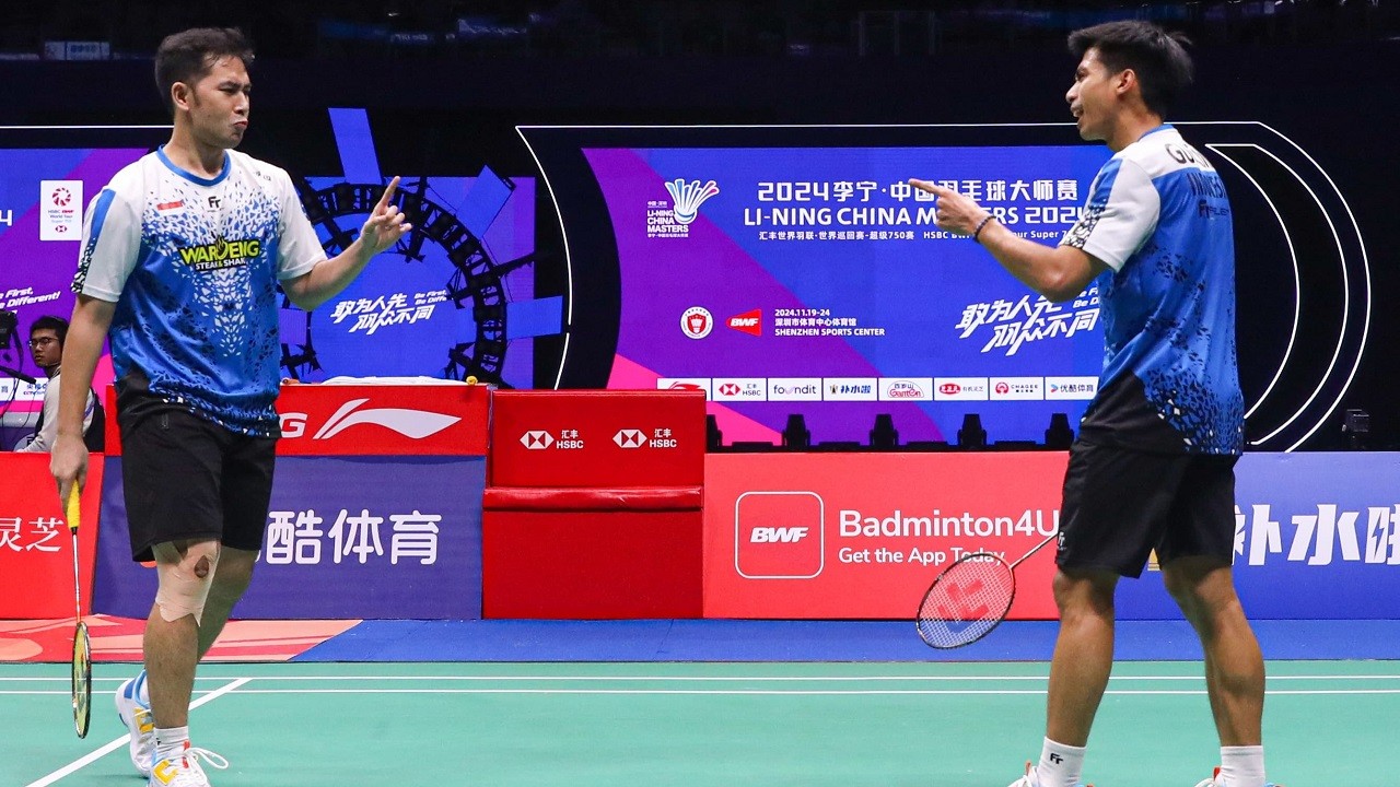 Sabar/Reza Tembus Final China Masters 2024 Usai Gebuk Unggulan Tuan Rumah: Kami Sangat Excited!