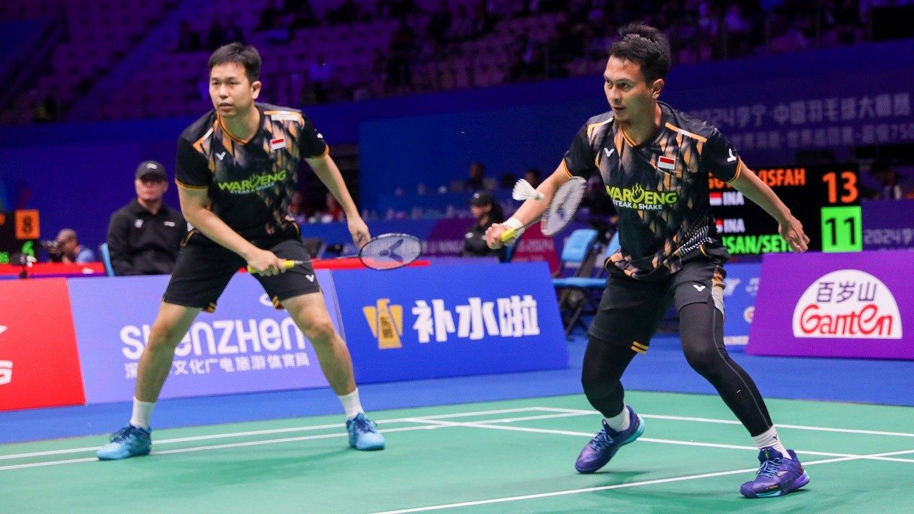 Kalah Perang Saudara Lawan Bagas/Reza di China Masters 2024, Ahsan/Hendra: Ini Laga Terakhir Kami