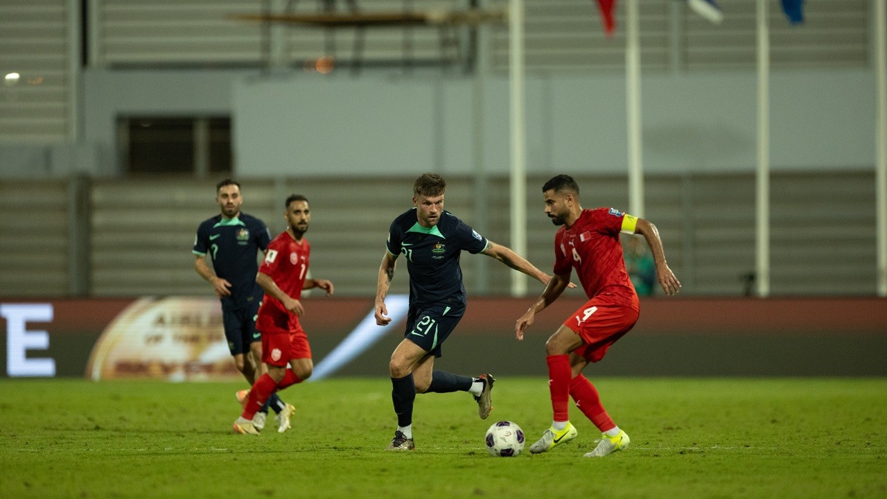 Hasil Pertandingan Bahrain vs Australia di Kualifikasi Piala Dunia - Drama Menit Akhir, Seri 2-2