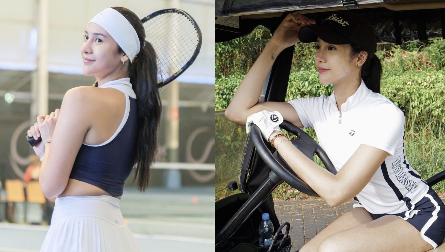 5 Gaya Seksi Anya Geraldine Main Tennis hingga Golf, Bak Pemain Profesional!