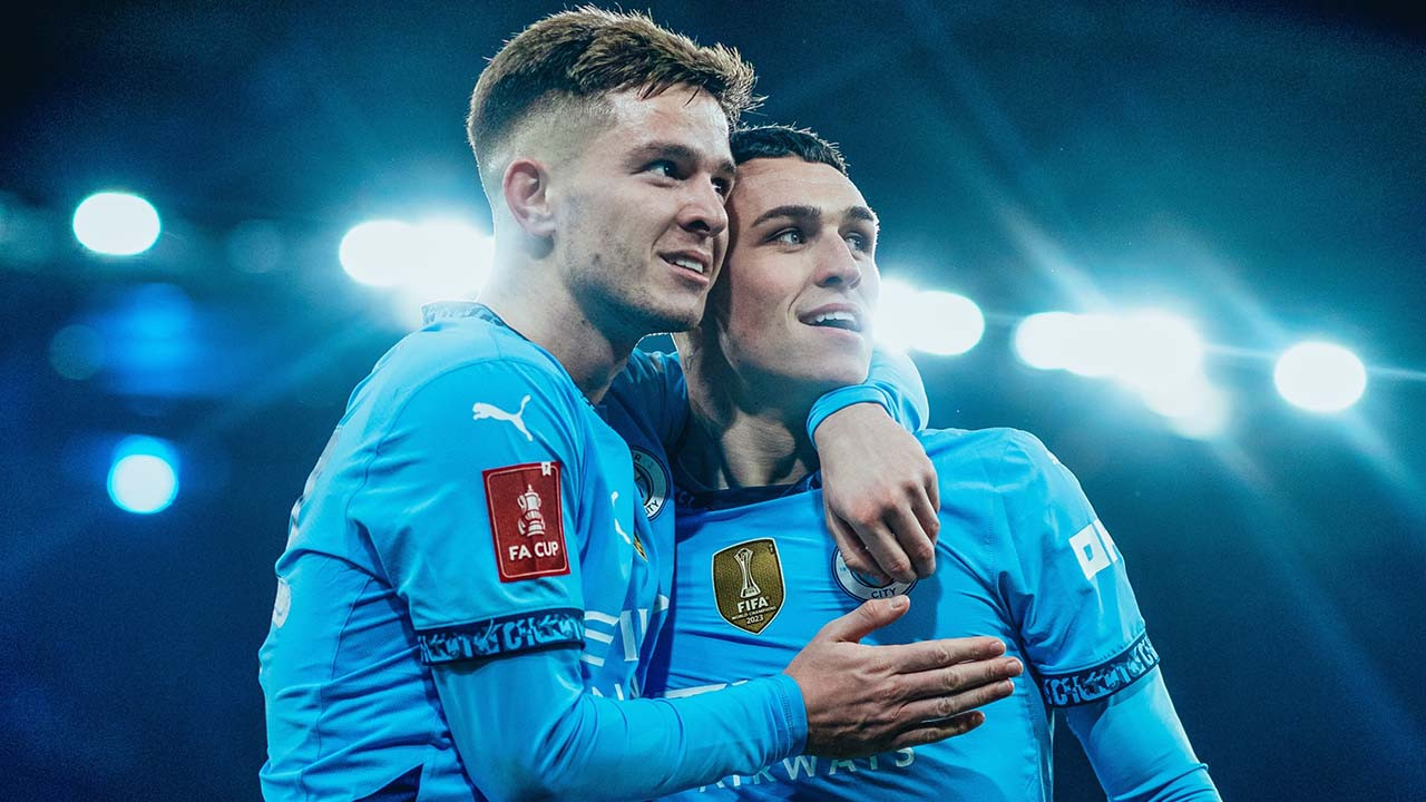 Hasil Manchester City vs Salford City di Piala FA - The Citizens Pesta Gol 8-0