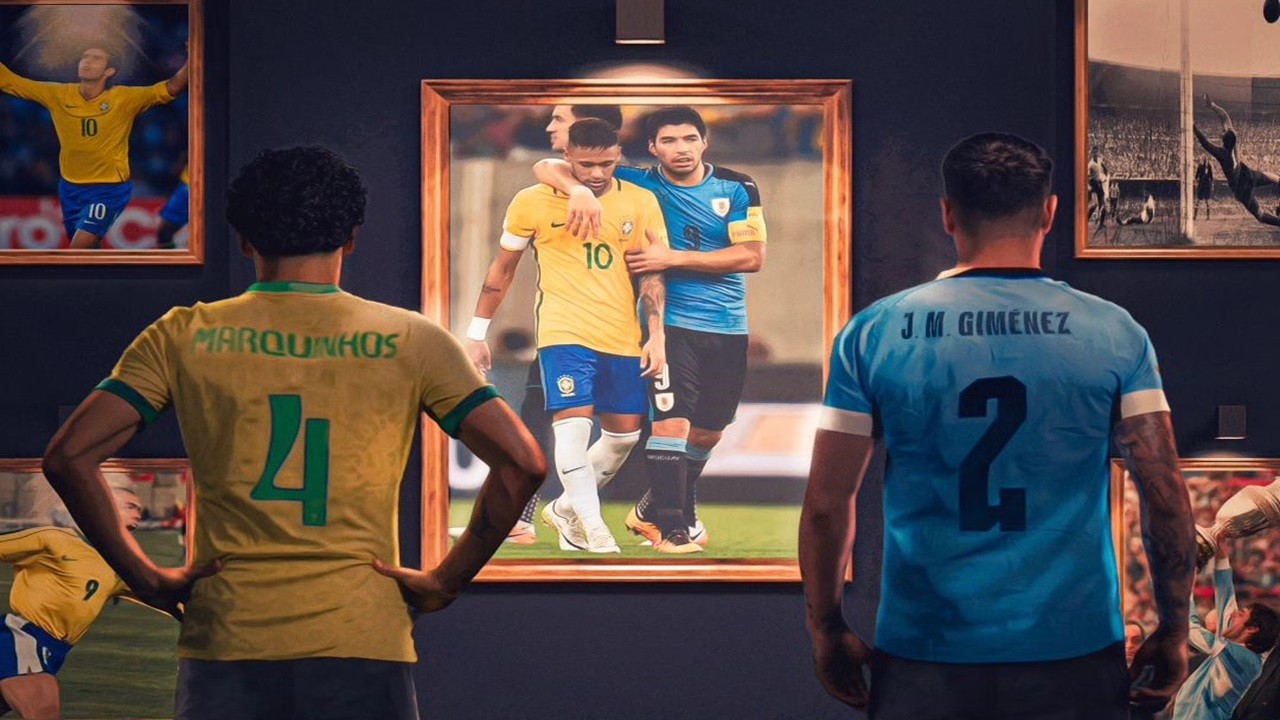 Head to Head Brasil vs Uruguay di Kualifikasi Piala Dunia 2026 Zona CONMEBOL