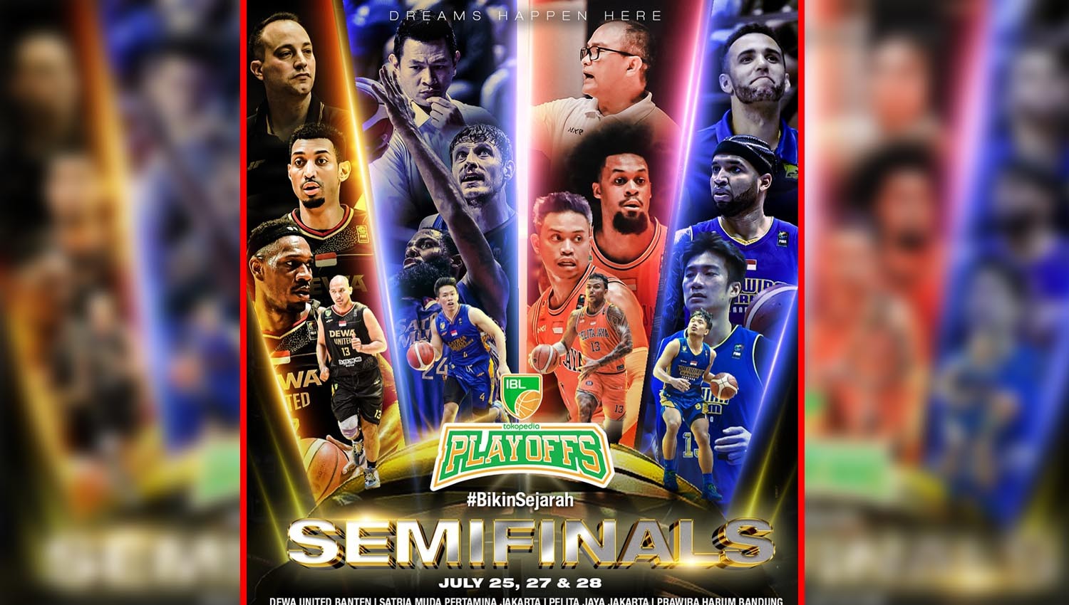 Hasil Semi Final IBL 2024, 2 Tim Jakarta Membara: Satria Muda dan Pelita Jaya Unggul di Gim Pertama