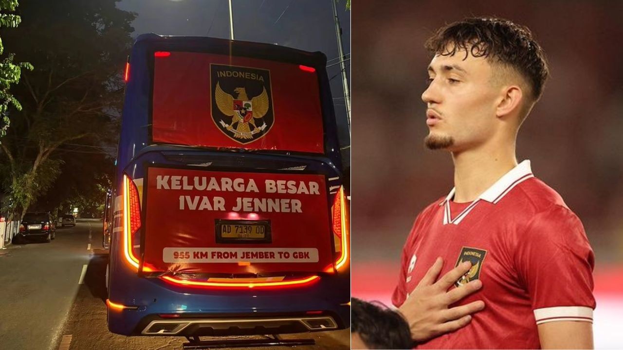 Meski Ivar Jenner Absen Lawan Jepang, Rombongan Keluarga Besar asal Jember Beri Dukungan Langsung ke GBK