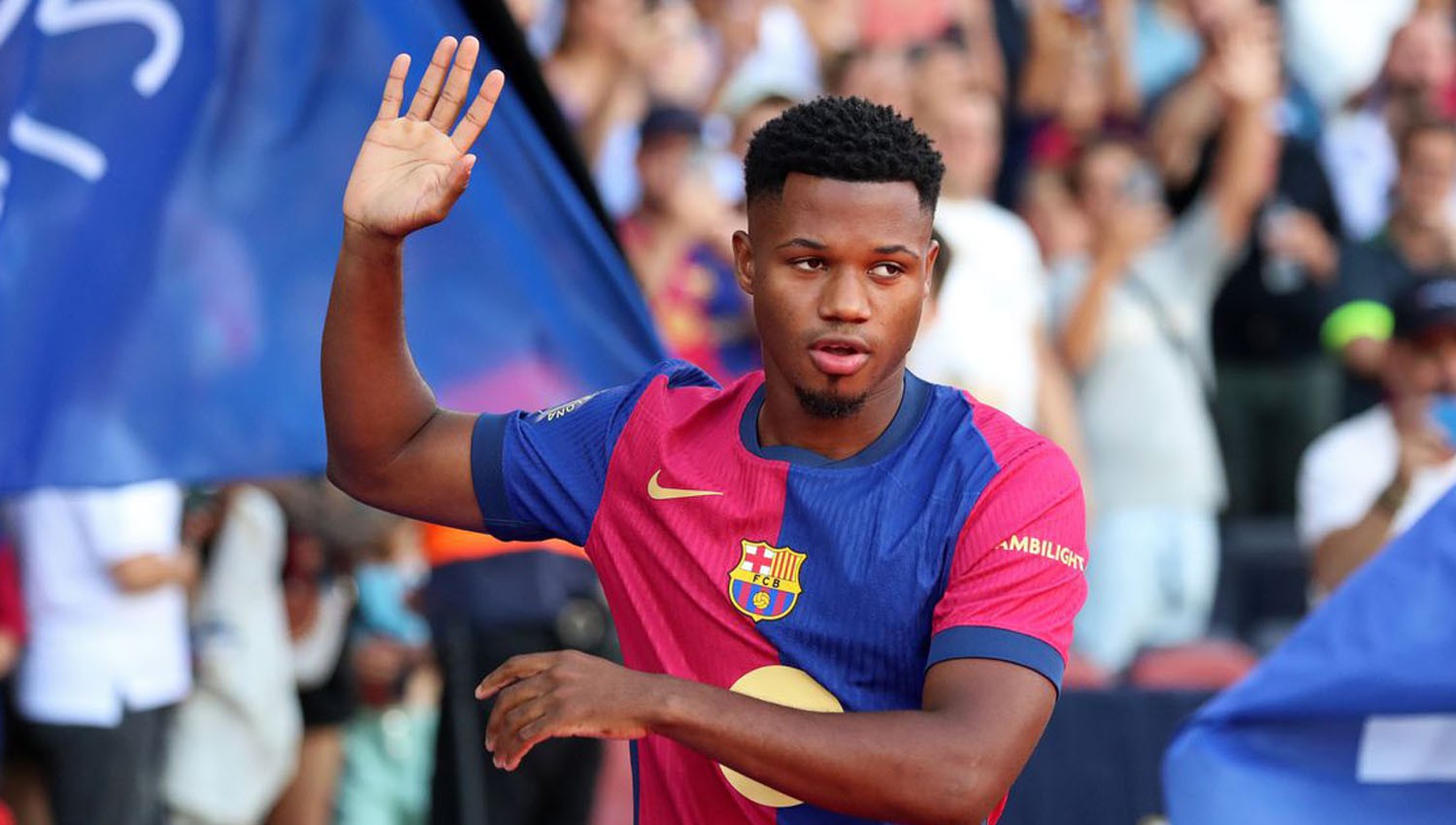 Masih di Barcelona, Ansu Fati Desak Hansi Flick untuk Buat Keputusan