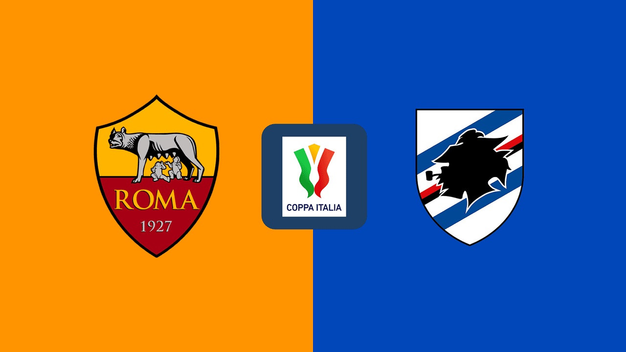 Tempat Menonton AS Roma vs Sampdoria di Coppa Italia 2024/25
