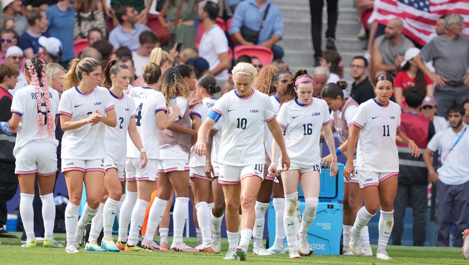 Hasil Amerika Serikat vs Jerman di Semifinal Sepak bola Putri Olimpiade Paris - GOAT Melenggang ke Final