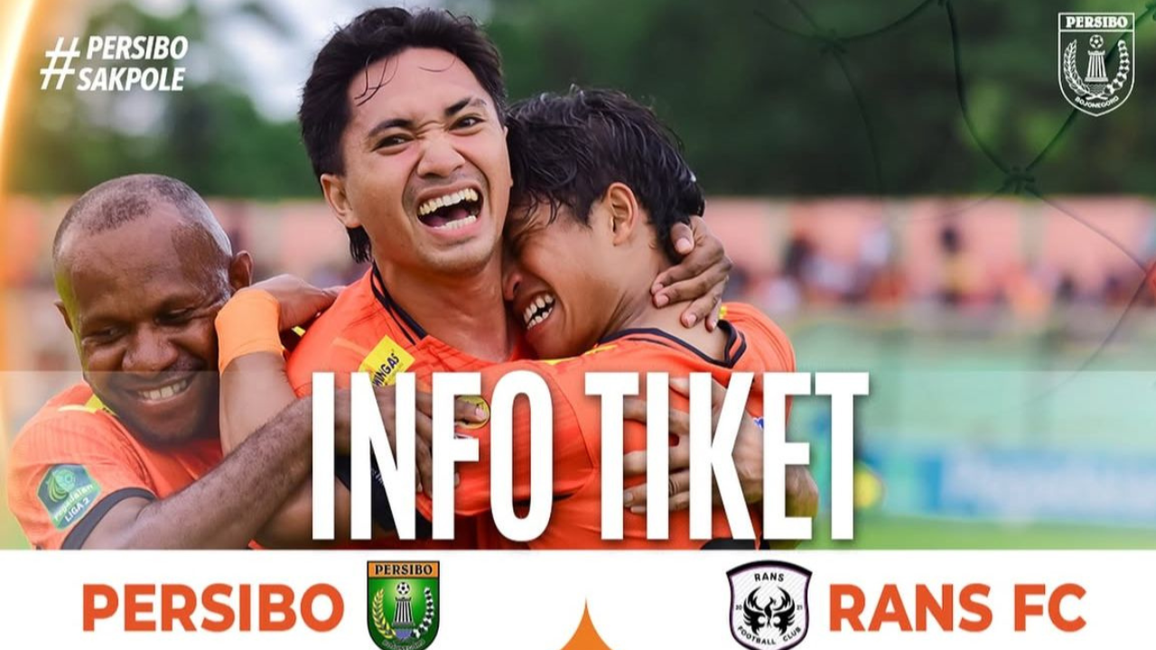 Harga dan Cara Beli Tiket Persibo vs RANS Nusantara di Liga 2 2024/25