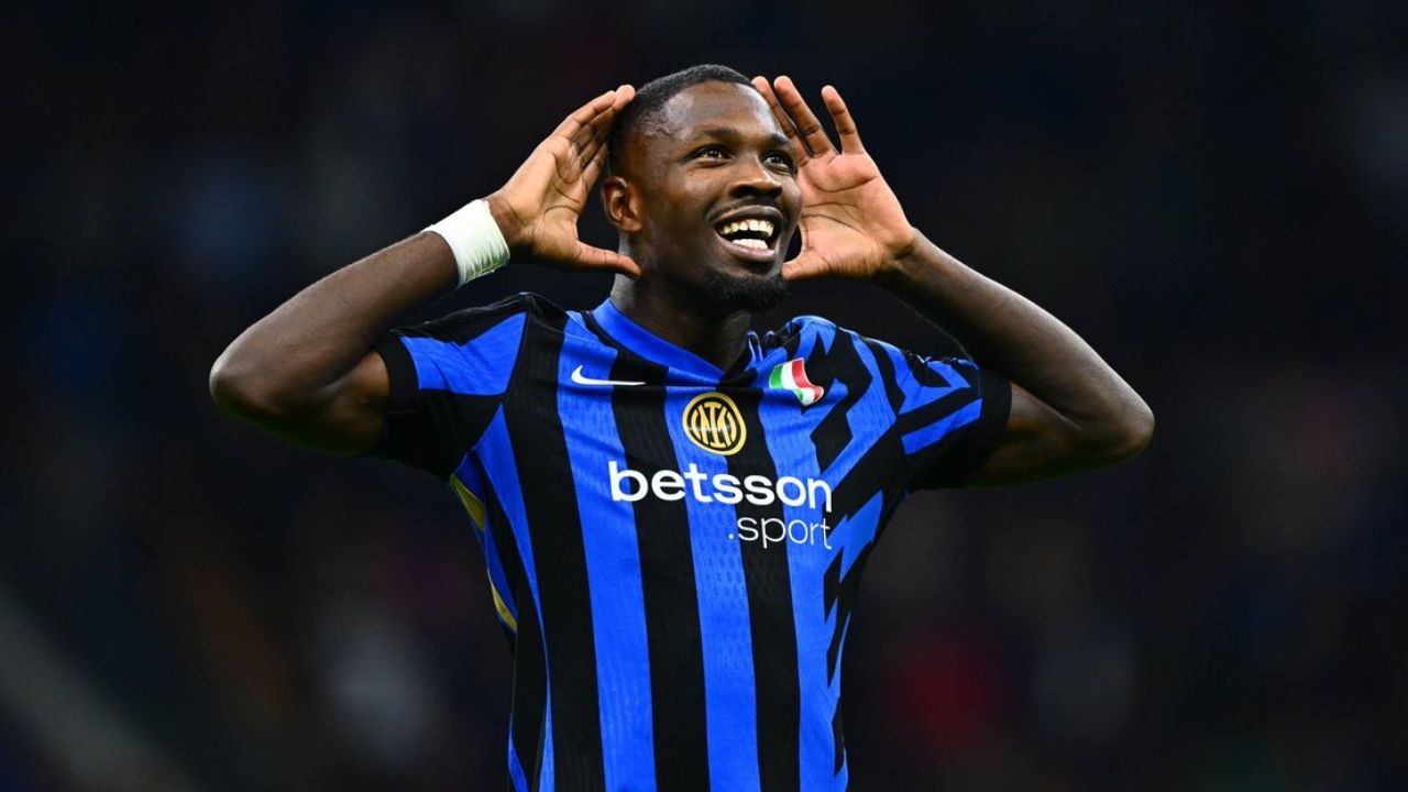 Jadi Pahlawan Kemenangan Inter Milan di Liga Champions, Marcus Thuram Ungkap Rasa Bahagia