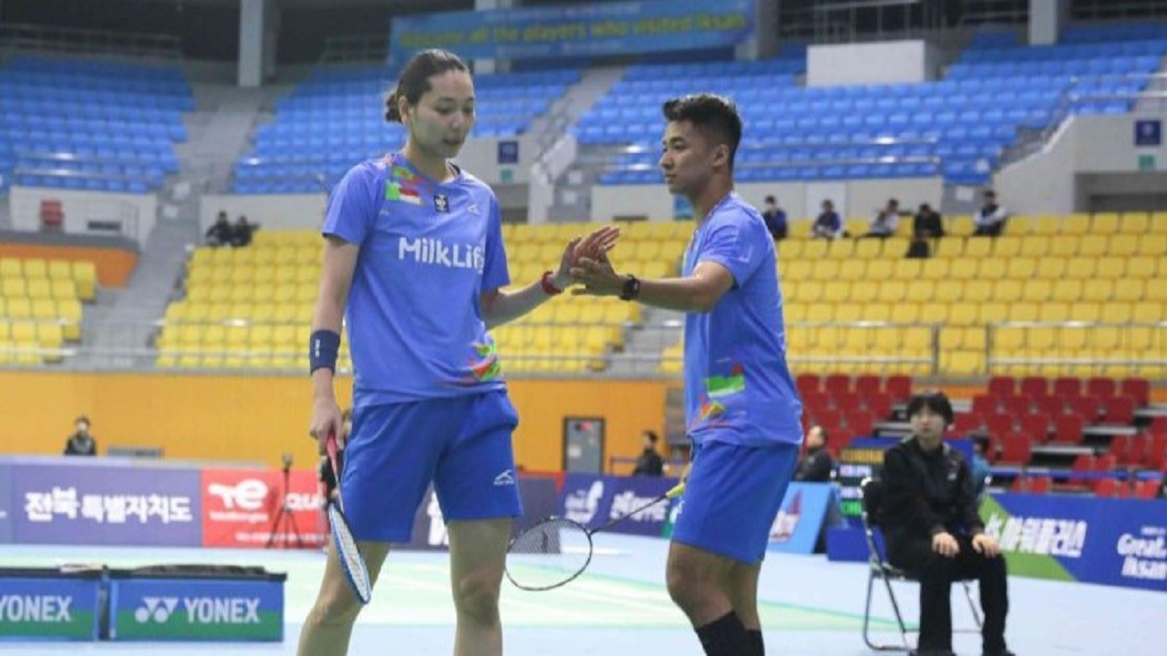 Dejan/Gloria Susah Payah Rebut Tiket Perempat Final Korea Masters 2024, Ngaku Tertekan di Gim Kedua