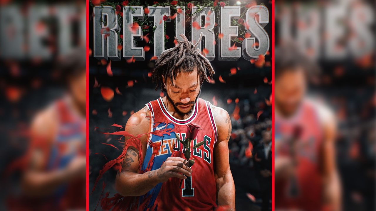 Derrick Rose Resmi Pensiun, Usai 24 Jam Dicoret oleh Memphis Grizzlies