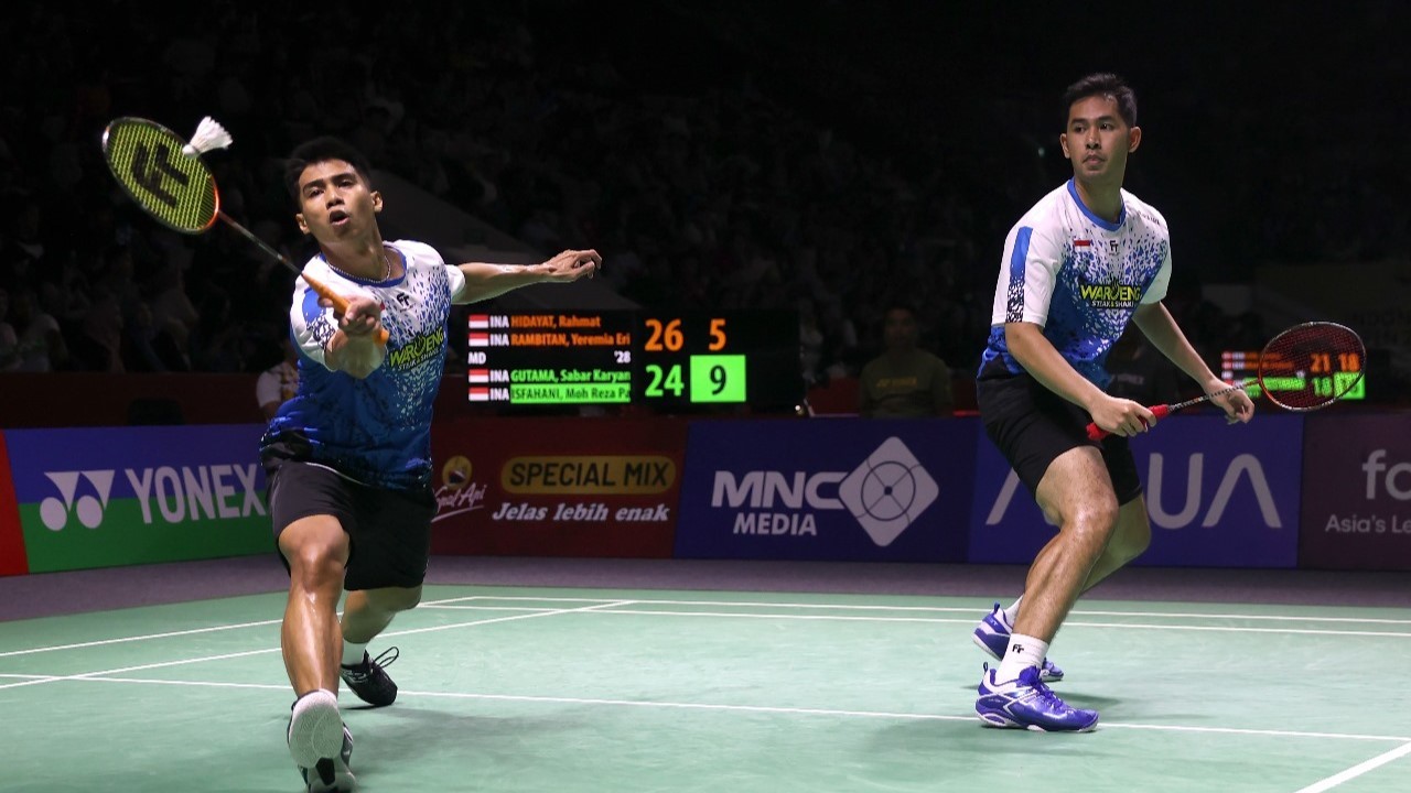 Hasil Korea Masters 2024: Sabar/Reza Jalani Pertarungan Sengit, Menang Rubber Gim Atas Wakil Taiwan