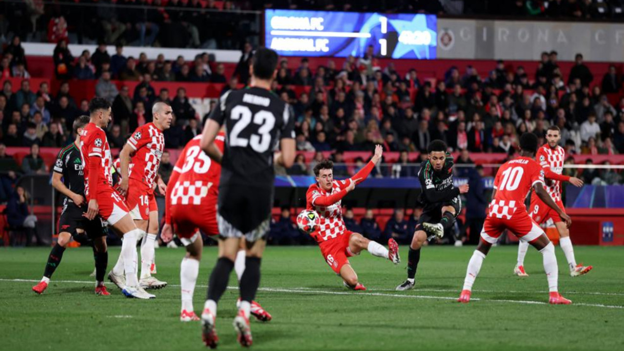 Hasil Girona vs Arsenal di Liga Champions - Efektif! The Gunners Menang 2-1
