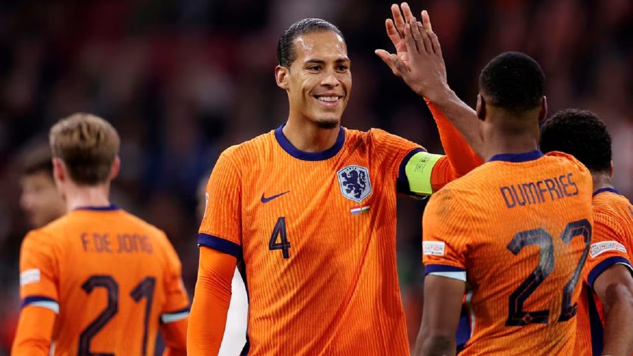 Belanda Pesta Gol Lawan Hungaria, Virgil Van Dijk: Kami Pantas Menang